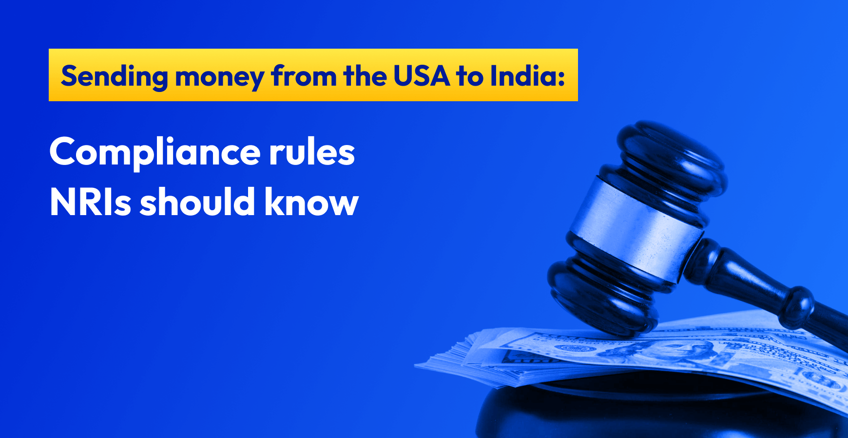 Sending Money from USA to India